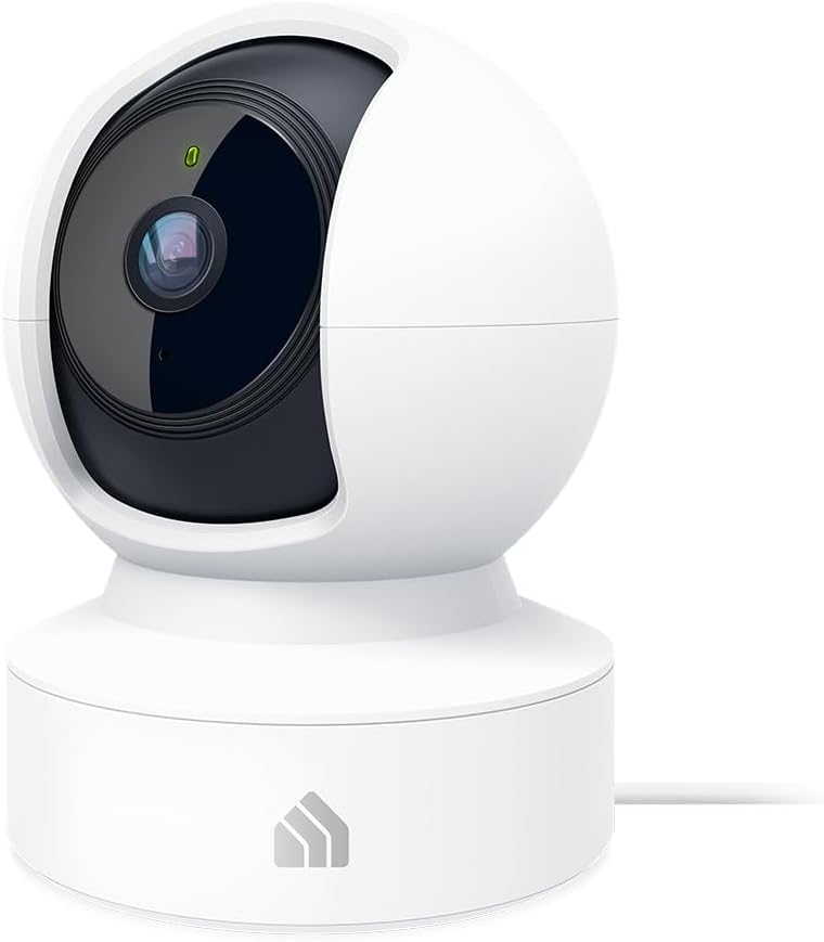 Kasa Spot Pan Tilt 24/7 - 2K+ Indoor Pan/Tilt Wired Security Camera - Works as a Baby Monitor & Pet Camera Recoding 76
