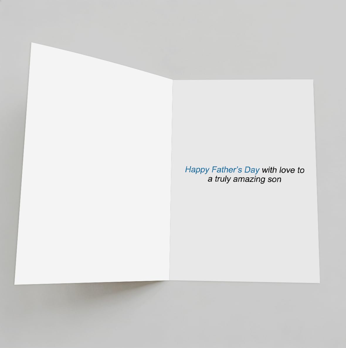 Funny Fathers Day Card for Dad, Fathers Day Gift for Dad, with Kraft Envelope and Gold Seal Sticker BST220