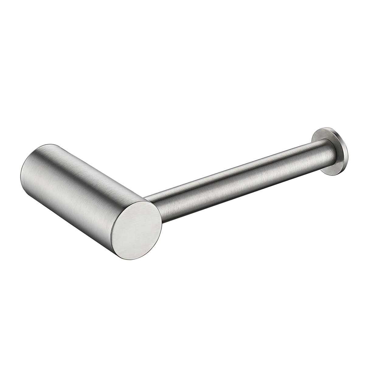 JQK Chrome Toilet Paper Holder, 5 Inch 304 Stainless Steel Thick 8mm Tissue Paper Dispenser for Bathroom, Hold Mega Rolls, Polished Chrome Wall Mount, TPH600-CH BST220