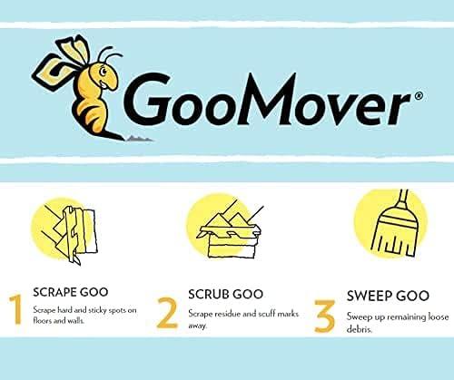 First Ever Scraper Blade for Broom or Mop Handles - The Original Spot Cleaning Kit with Attachments - Remove The Sticky Goo & Gunk Off Floors