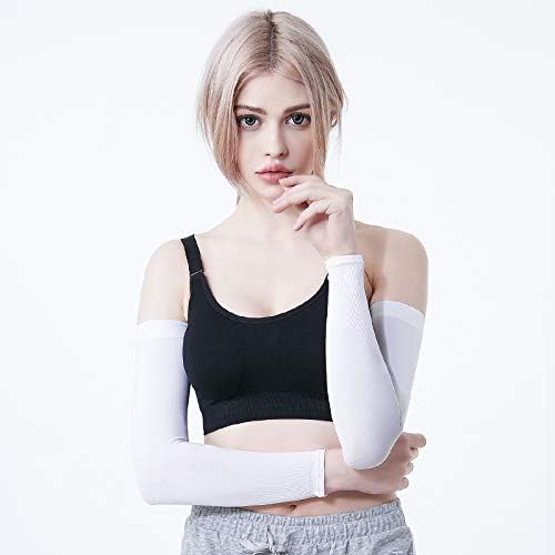 Arm Sleeves for Women Men Hand Cover Cooling Compression Arm Sleeve Tattoo Cover Up Sleeves to Cover Arm Warmers WN420