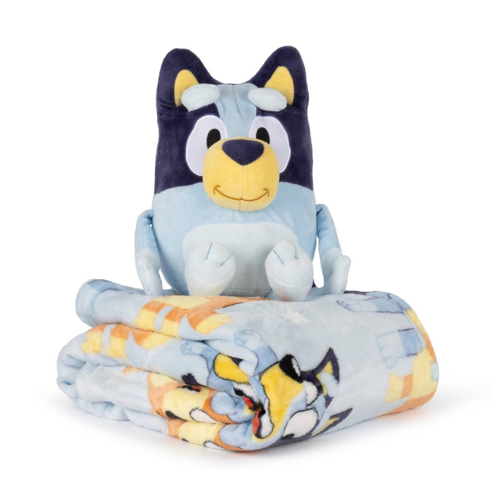 KidFun Products Bluey Pillow and Throw Blanket
