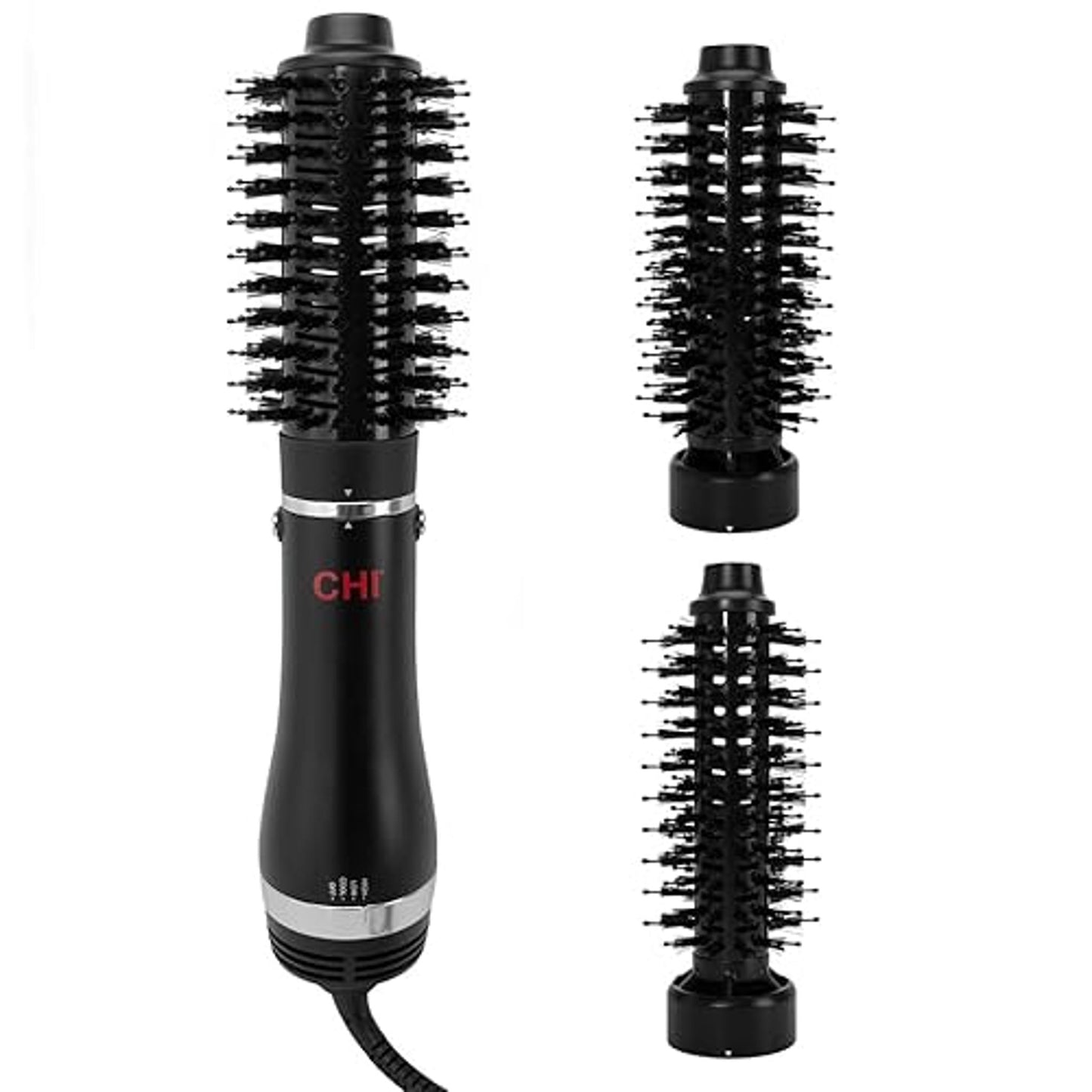 Chi 3-in-1 Round Blowout Brush with Adjustable Heat