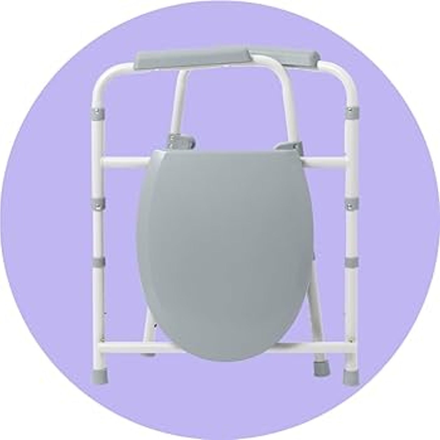 Medline Momentum Elongated Folding Commode