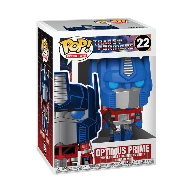 Funko Pop! Retro Toys: Transformers - Metallic Optimus Prime 89