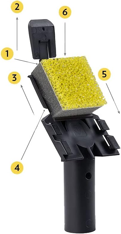 First Ever Scraper Blade for Broom or Mop Handles - The Original Spot Cleaning Kit with Attachments - Remove The Sticky Goo & Gunk Off Floors