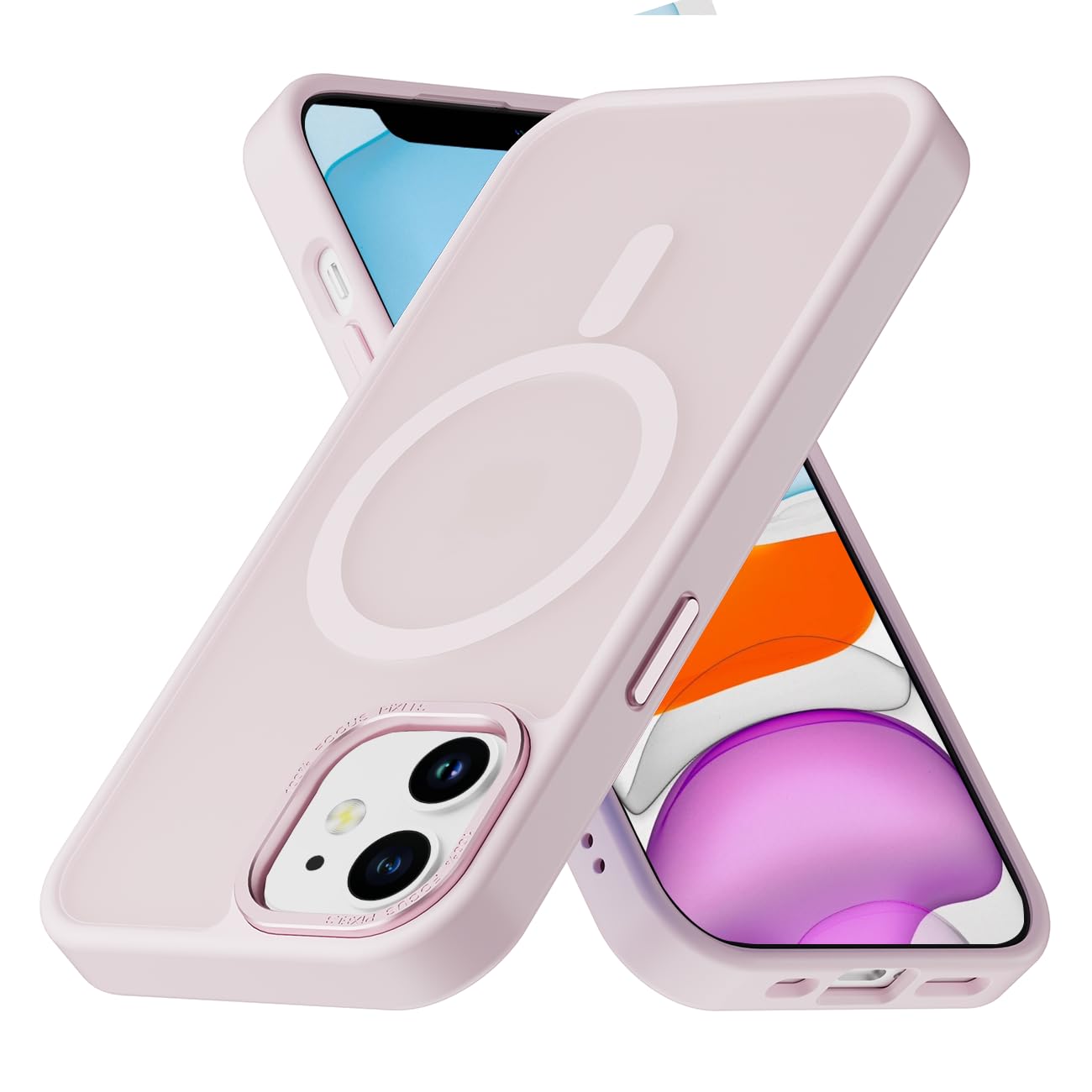 PinLiSheng for iPhone 17 Pro Max Case， Compatible with MagSafe, Shockproof Military-Grade Protection, Scratch-Resistant Back, Anti-Yellowing，Magnetic Phone Case for iPhone 17 Pro Max, Clear WN420