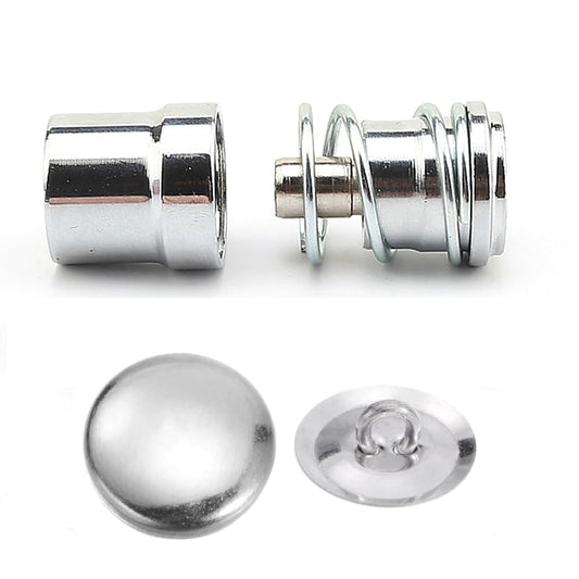 Fabric Cover Button Maker Die Mold Mould Tool for Hand Press Machine (Gray, 18L=0.45in(11.5 mm)) BST220