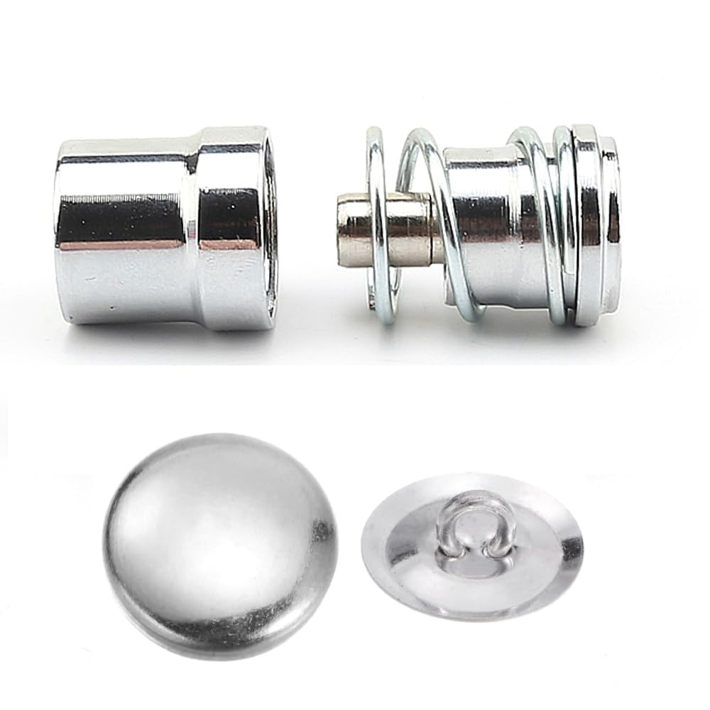 Fabric Cover Button Maker Die Mold Mould Tool for Hand Press Machine (Gray, 18L=0.45in(11.5 mm)) BST220