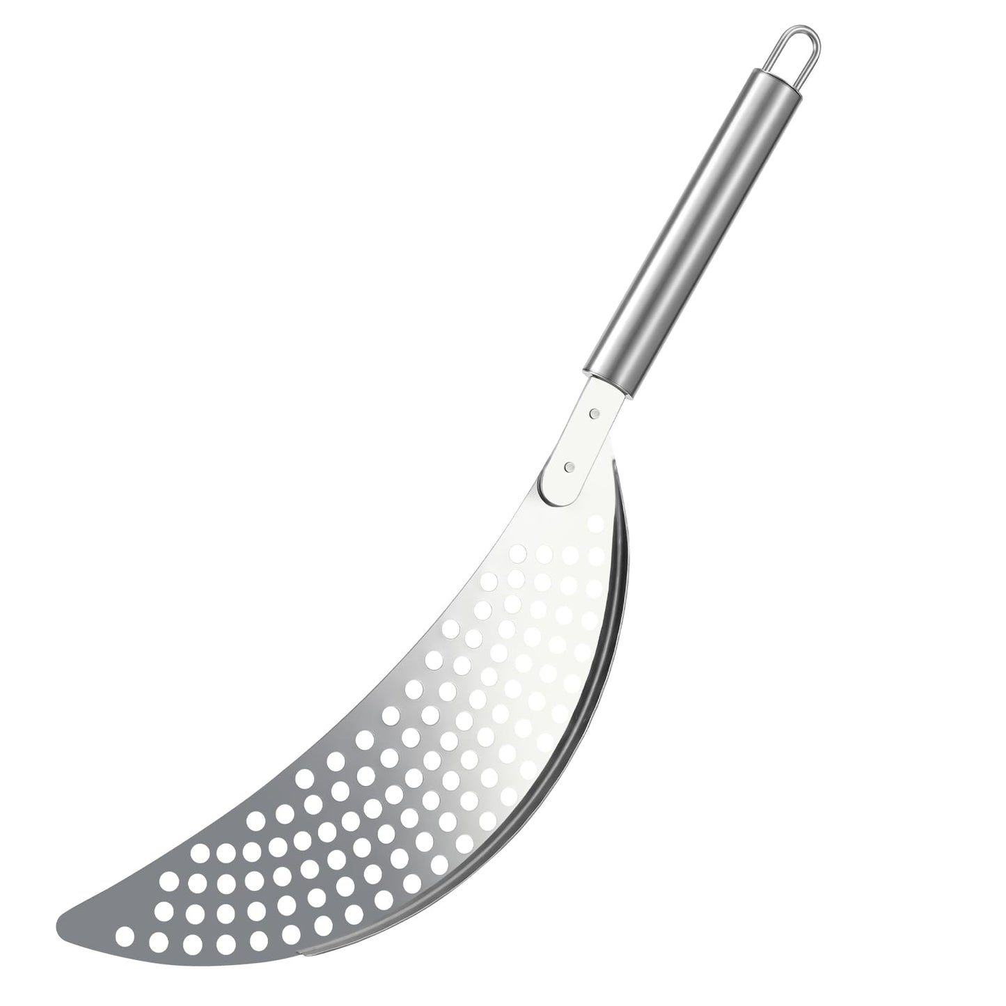 Stainless Steel Held Pot Strainer, Pasta Strainer with handle RD3