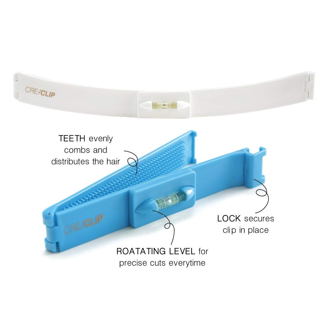 Original CreaClip Set and Scissors Hair Cutting Tool - As seen on Shark Tank N27
