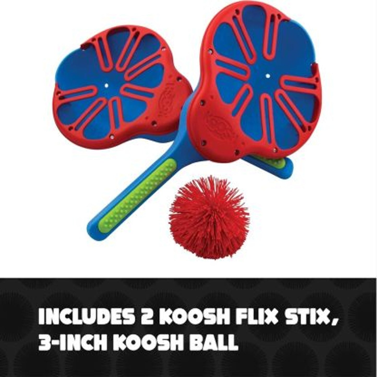 Playmonster Koosh Flix Stix – Outdoor Lacrosse Game, Ball Included