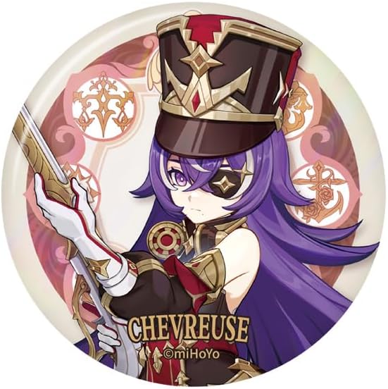 Genshin Impact Court of Fontaine Themed Series Character Badge WN420