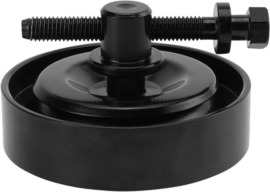 Bevinsee Steel Belt Tension Pulley Kit Compatible with Hyundai Accent Elantra Tiburon Kia Rio Spectra Sportage Belt Tensioner Idler Pulley 97834-29010 97834-29000 97834-22100 WN420