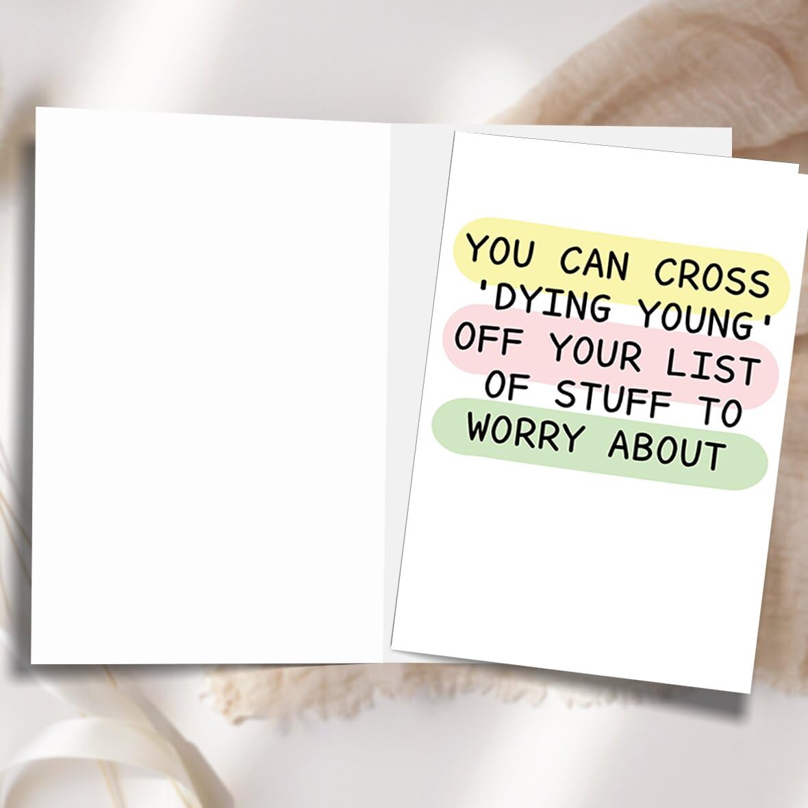 fancu Funny Birthday Card for Boyfriend, Cheeky Card for Husband | 5 x 7 inch cheeky birthday card with matte finish, printed message, red envelope, and sticker for boyfriend or husband BST202