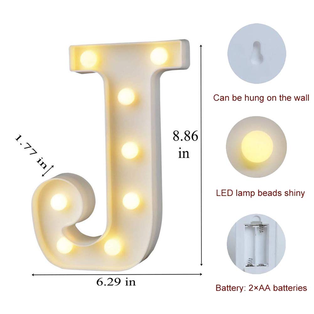 MUMUXI Marquee Light Up Letters | Large Light Up Numbers | Battery Powered and Bright with Every Letter of the Alphabet | For Wedding, Birthday, Party, Celebration, Christmas or Home Decoration (0) BST220