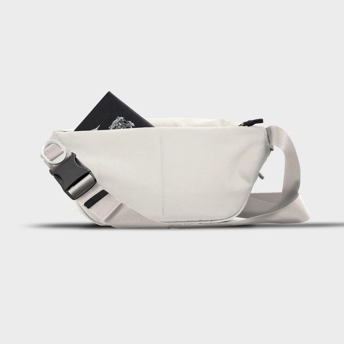 Mekong Delta White Canvas Crossbody Sling Women Men Water Repellant Travel Gym Casual BST220