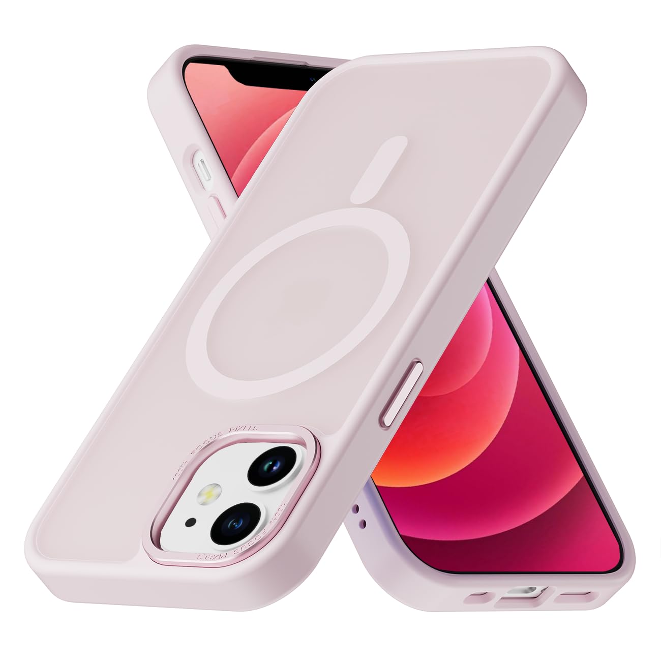 PinLiSheng for iPhone 17 Pro Max Case， Compatible with MagSafe, Shockproof Military-Grade Protection, Scratch-Resistant Back, Anti-Yellowing，Magnetic Phone Case for iPhone 17 Pro Max, Clear WN420