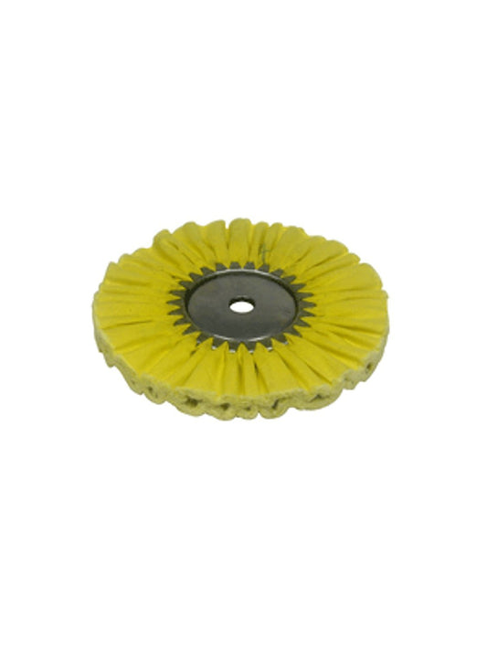 Zephyr Custom Polishing Products Airway Buffing Wheels for Industrial Polishers, Big Rigs and Lifted Trucks. Made in The U.S.A.(Cut - Yellow) WN420