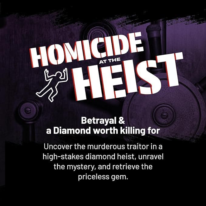 Hunt a Killer: Homicide at The Heist, Murder Mystery Game for Adults 34