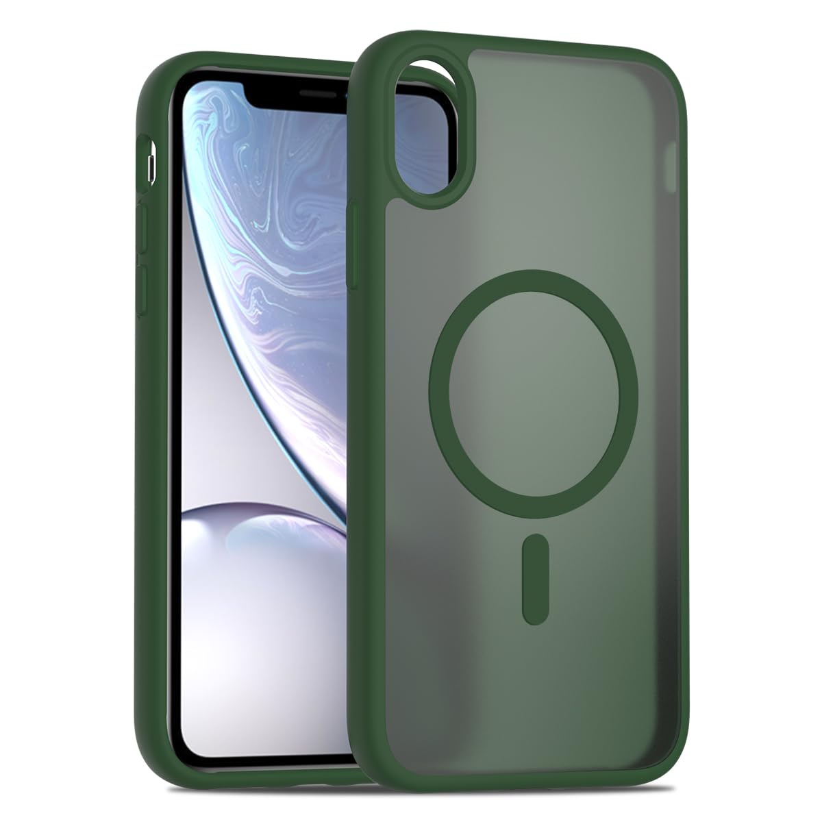 PinLiSheng for iPhone 17 Pro Max Case， Compatible with MagSafe, Shockproof Military-Grade Protection, Scratch-Resistant Back, Anti-Yellowing，Magnetic Phone Case for iPhone 17 Pro Max, Clear WN420