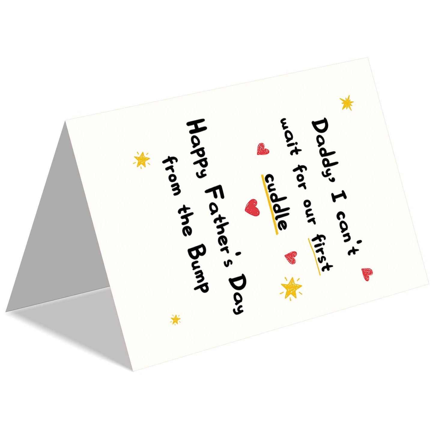 Fathers Day Card,Fathers Day Cards Gifts Decorations for Dad from Daughter Son,Happy Father's Day Cards Gifts Ideas with Envelope,Funny Sweet Dad Card BST220