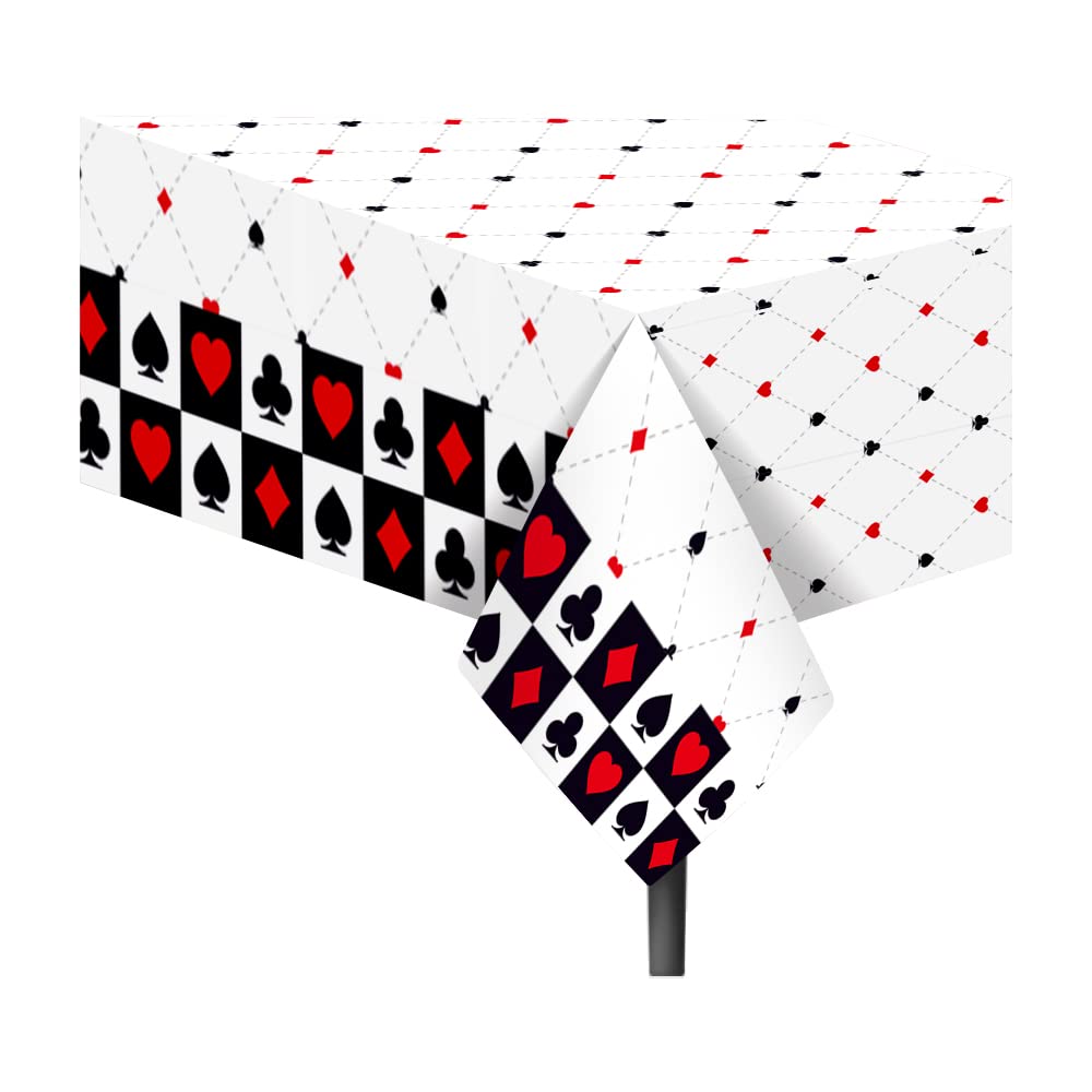 1 Pack American Flag 4th of July Party Plastic Tablecloth 54 x 87 Inch Long Rectangular Table Cover for Buffet,Veterans Day Holiday Dinner,Election Day Picnic or Tablecloth for Kitchen Event WN420