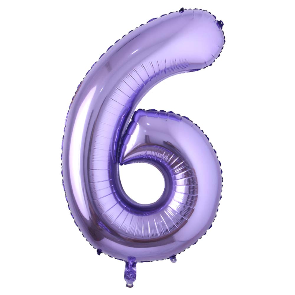 40inch Purple Helium Foil Number Balloons Large Figures Inflatable Balls Baby Shower Birthday Wedding Decoration Party Supplies (40 Inch Purple 8) BST326L
