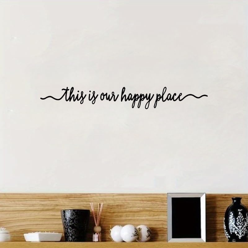 This is Our Wall Decal – Inspirational Sticker for Home, Bedroom, Living Room – Motivational Wall Art Decor BST220