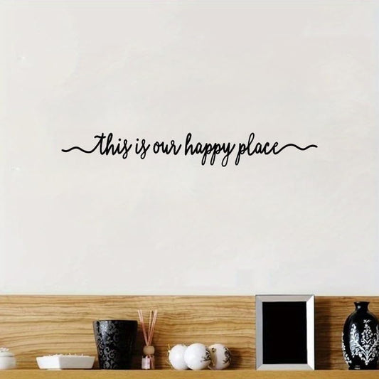 This is Our Wall Decal – Inspirational Sticker for Home, Bedroom, Living Room – Motivational Wall Art Decor BST220