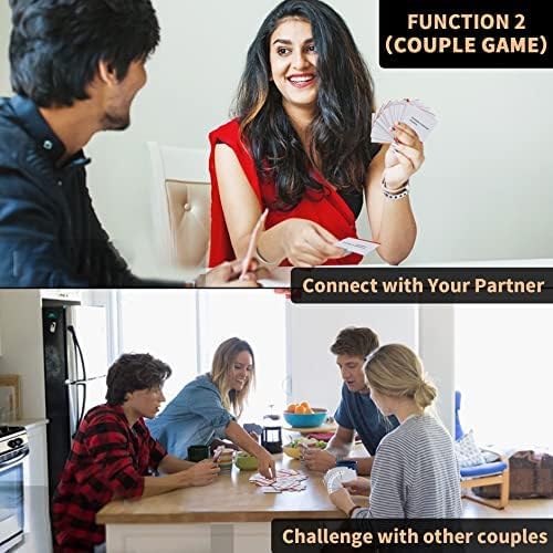 Couples Intimacy Challenge Scratch Off Poster, 70 Unique Tear-Off Cards, Intimate Position Images & Flirty Dialogue for Relationship Bonding & Date Night WN420