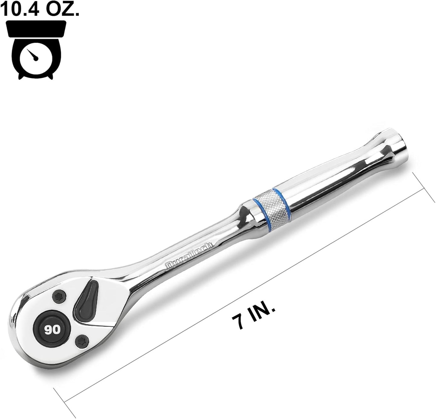 DURATECH 3/8-Inch Drive Ratchet RD3