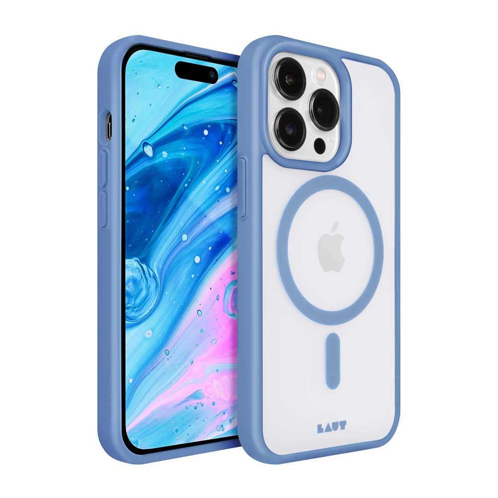 LAUT - HUEX Protect case Compatible with MagSafe for iPhone 14 Pro Max (6.7") - Dark Purple WN420