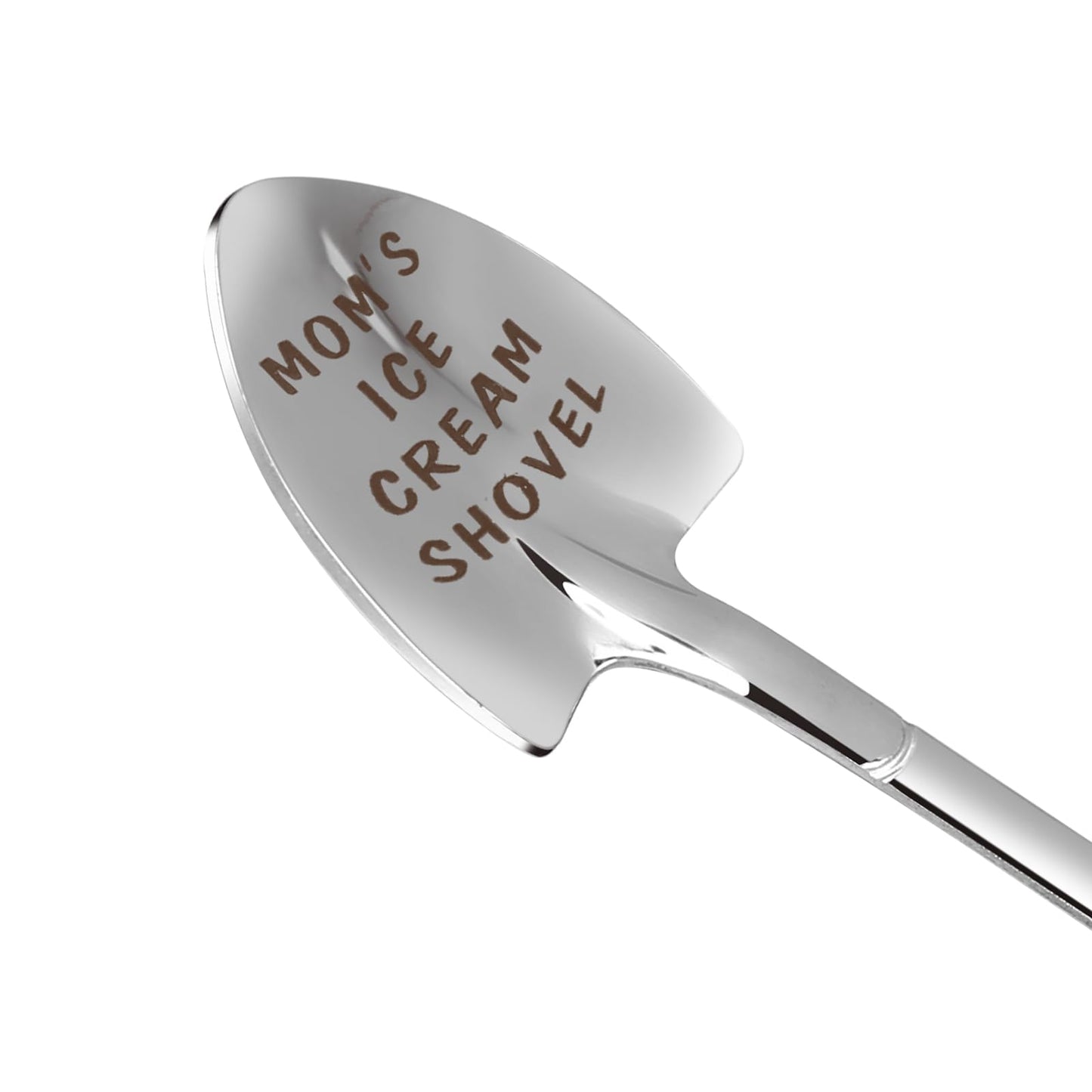 Dad Gifts - Gifts for dad from Daughter. Father Day Gifts for dad Ice Cream Spoon Scoop for Ice Cream Lovers, Father birthday Gifts Funny Engraved Stainless Steel Shovel WN420