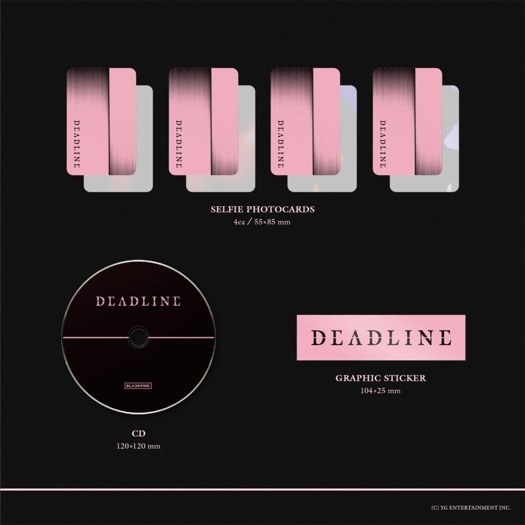 BLACKPINK 3rd MINI ALBUM [DEADLINE] PINK VER. WN420