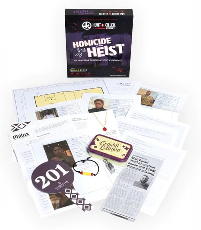 Hunt a Killer: Homicide at The Heist, Murder Mystery Game for Adults 34
