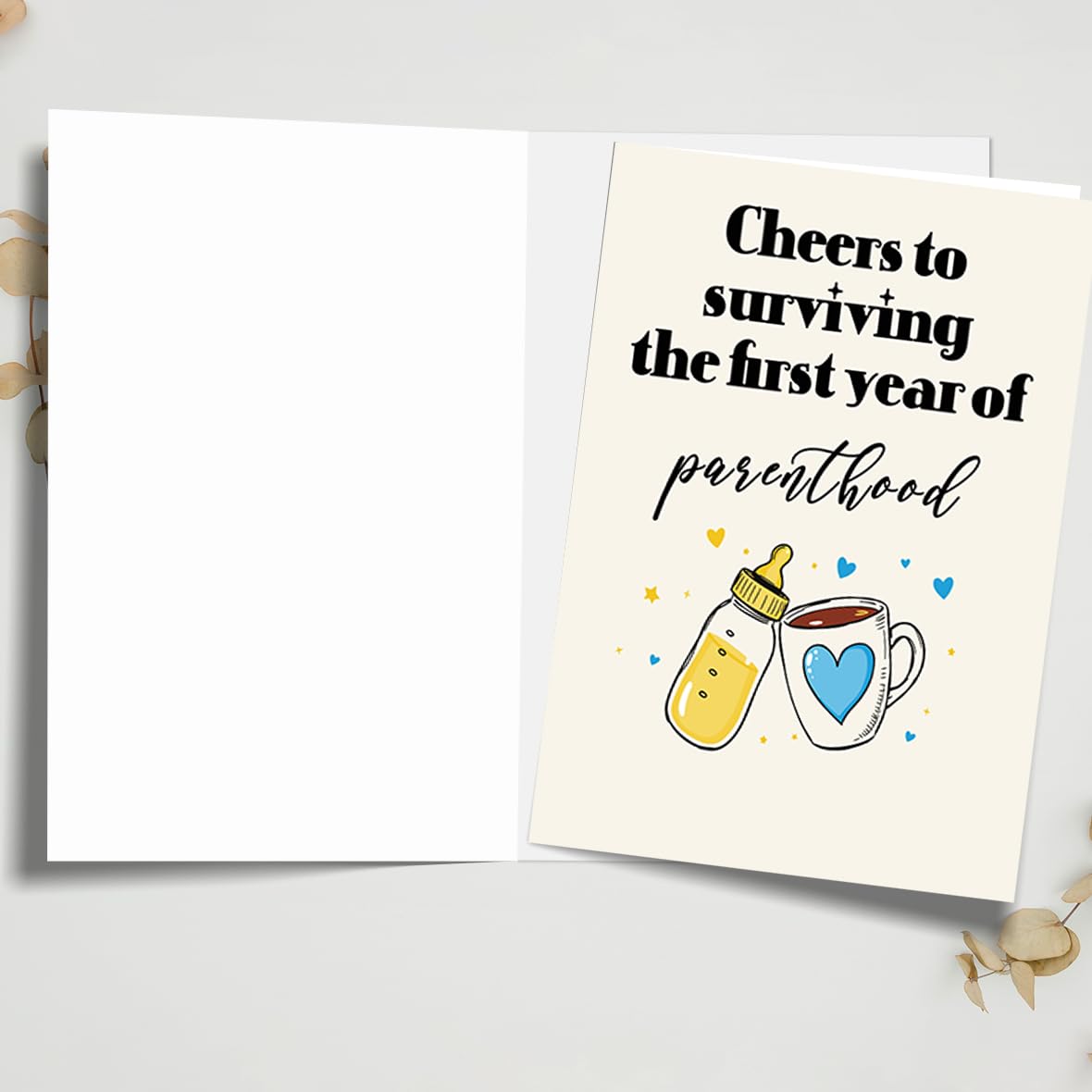 fancu Funny Birthday Card for Boyfriend, Cheeky Card for Husband | 5 x 7 inch cheeky birthday card with matte finish, printed message, red envelope, and sticker for boyfriend or husband BST202