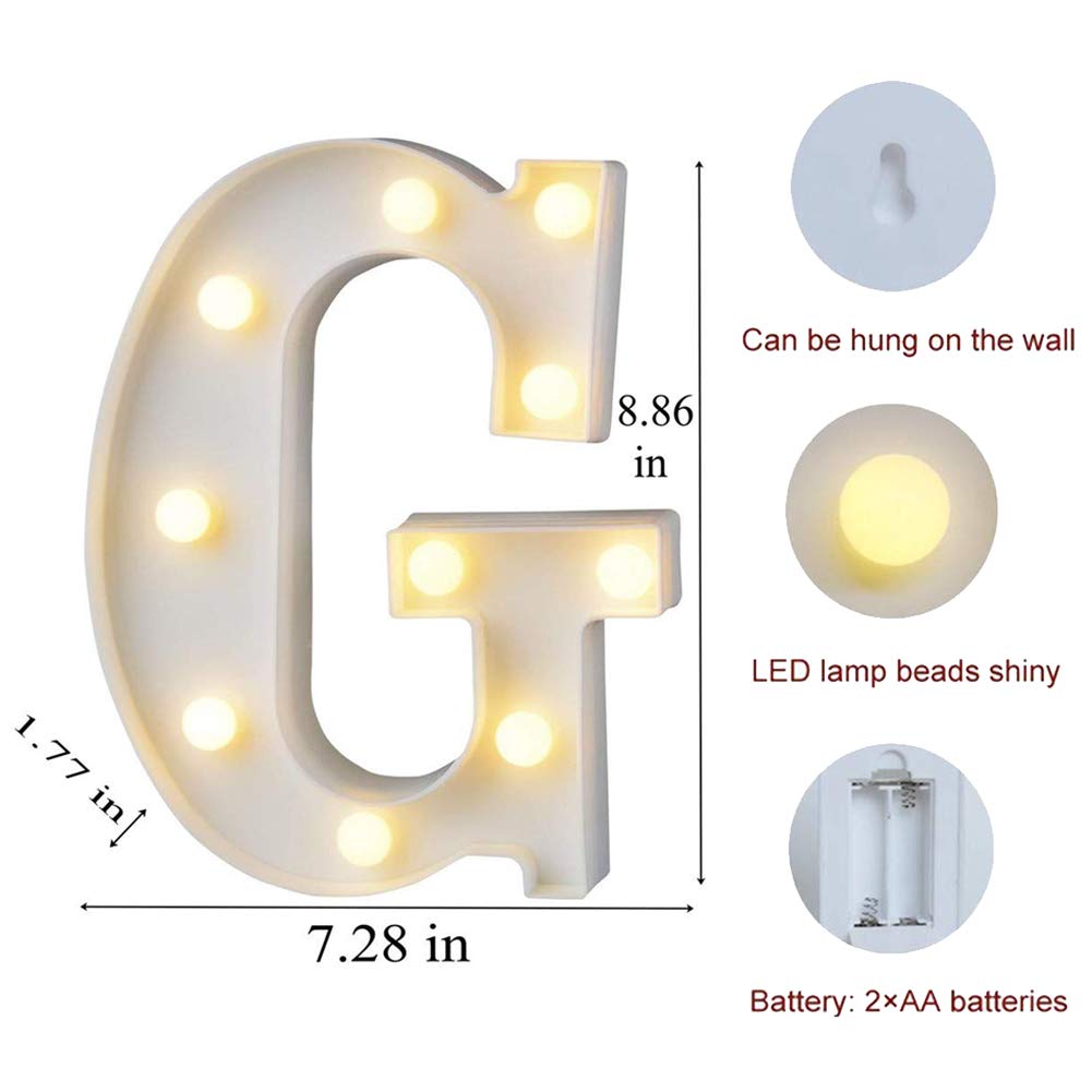 MUMUXI Marquee Light Up Letters | Large Light Up Numbers | Battery Powered and Bright with Every Letter of the Alphabet | For Wedding, Birthday, Party, Celebration, Christmas or Home Decoration (0) BST220