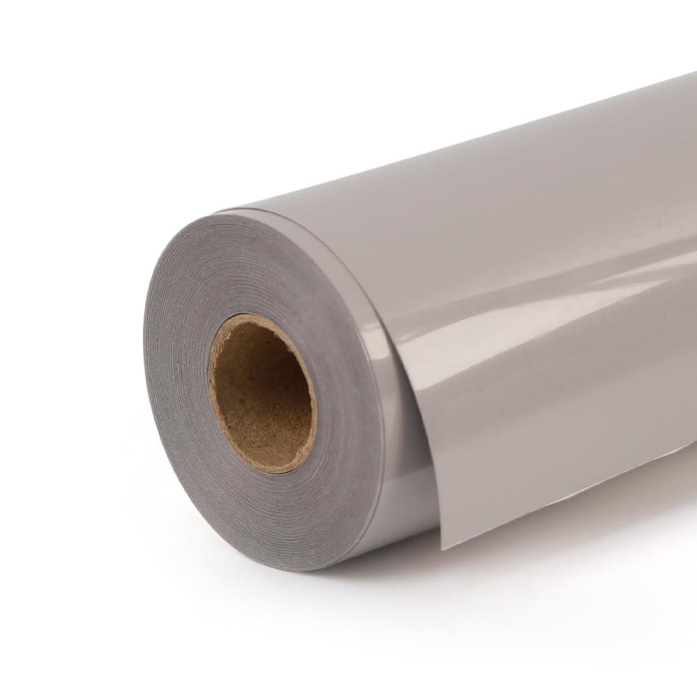 Golden Heat Transfer Vinyl Rolls 12 Inch by 12feet Roll HTV Iron on Vinyl DIY for T-Shirt Easy to Cut & Weed for Heat Vinyl Design Glossy (12Ft, Golden) WN420