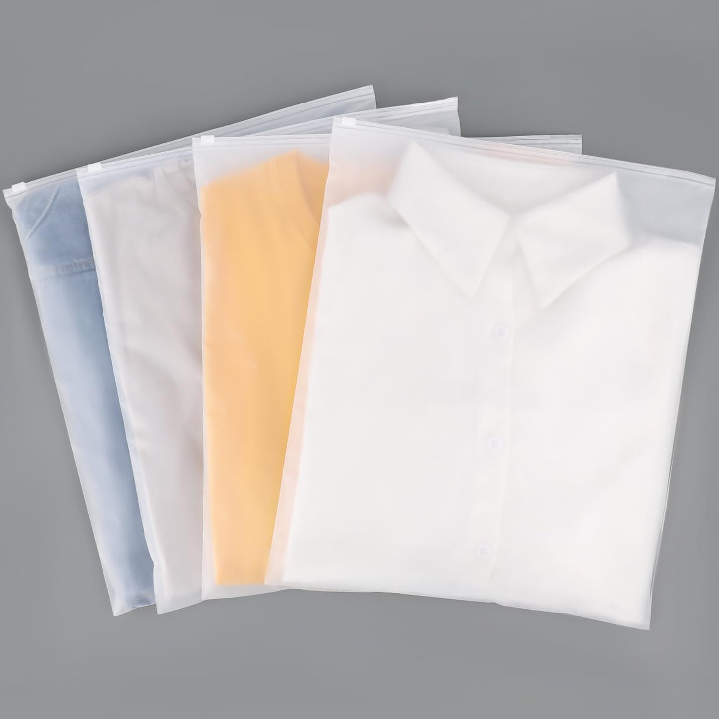 Clear Swimsuit Storage Bags, Clear Shirt Packaging Bags for Bikini, Swimwear, Bathing Suit Storage, 12x8 inch, Pack of 50, Waterproof, 3 Mil BST220