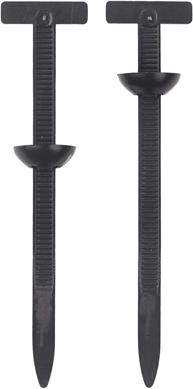 100 Pcs Nylon Universal Cable Tie Buckle,Self-Locking Cable Tie Buckle for Daily Maintenance And Fixing Of Automobiles,Zip Ties Heavy Duty Black WN420