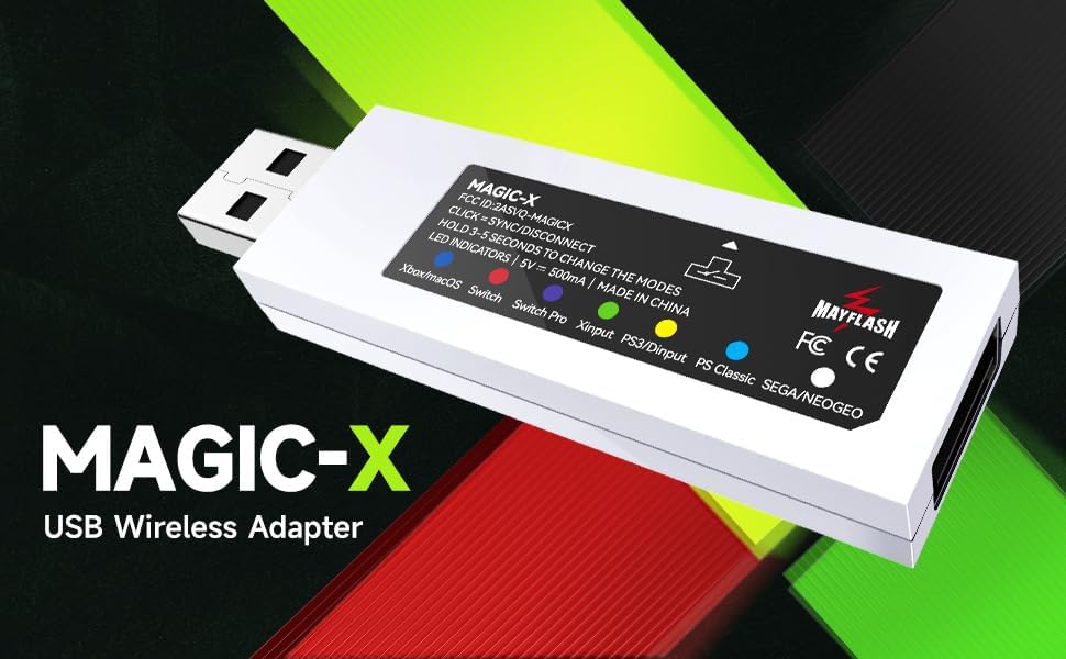 MAYFLASH Magic-X Wireless Bluetooth USB Adapter 40