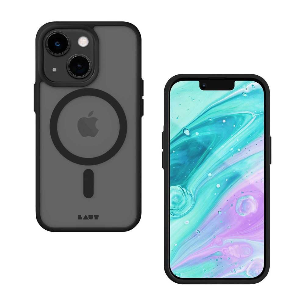 LAUT - HUEX Protect case Compatible with MagSafe for iPhone 14 Pro Max (6.7") - Dark Purple WN420