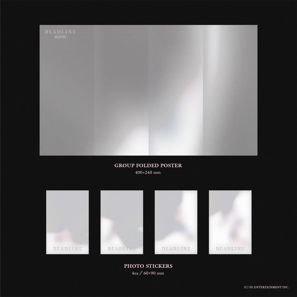 BLACKPINK 3rd MINI ALBUM [DEADLINE] PINK VER. WN420