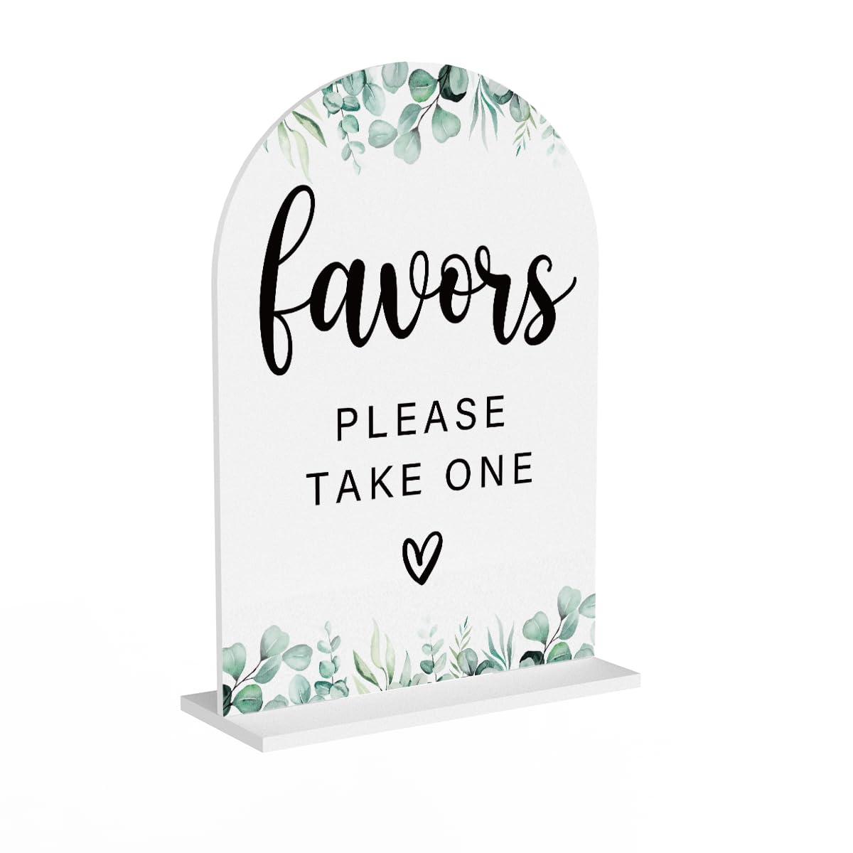 Acrylic Wedding Sign Bubble Send Off Signs for Ceremony Modern Calligraphy Arch Acrylic Table Top Signs for Wedding Reception and Event Party Table Decor (White Eucalyptus Leaves) BST326L
