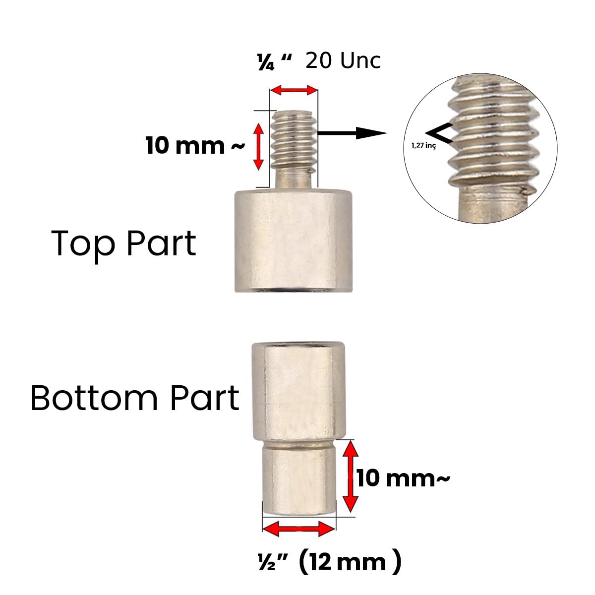 Rivet Press Machine with Essential Rivet Dies - Rivet Setting Kit for 7 mm and 9 mm Single and Double Cap Rivets for Garment and Bag Making BST220