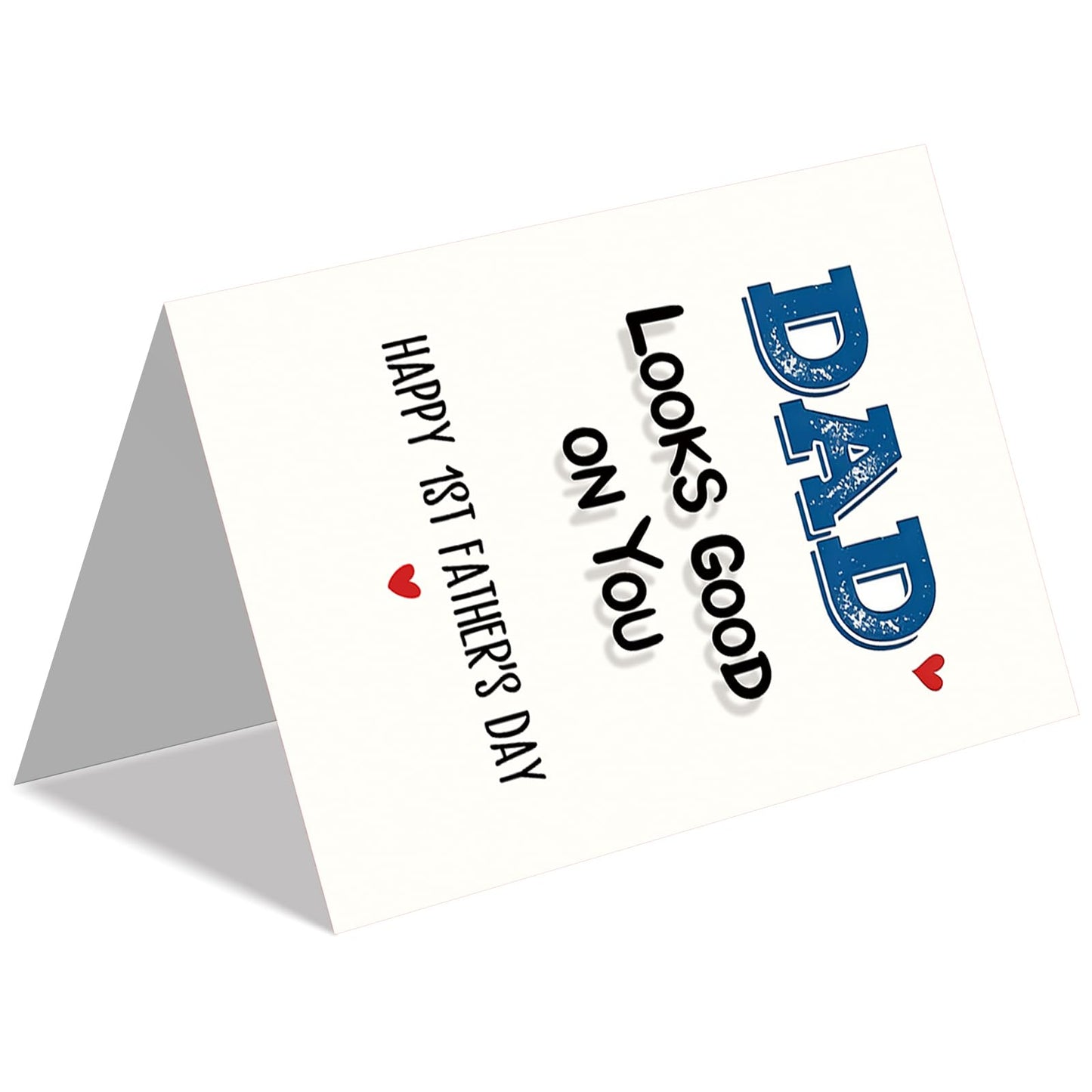 Fathers Day Card,Fathers Day Cards Gifts Decorations for Dad from Daughter Son,Happy Father's Day Cards Gifts Ideas with Envelope,Funny Sweet Dad Card BST220