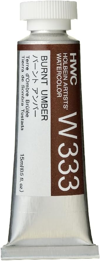 Holbein Artists' Watercolor 15ml Burnt Umber BST326H