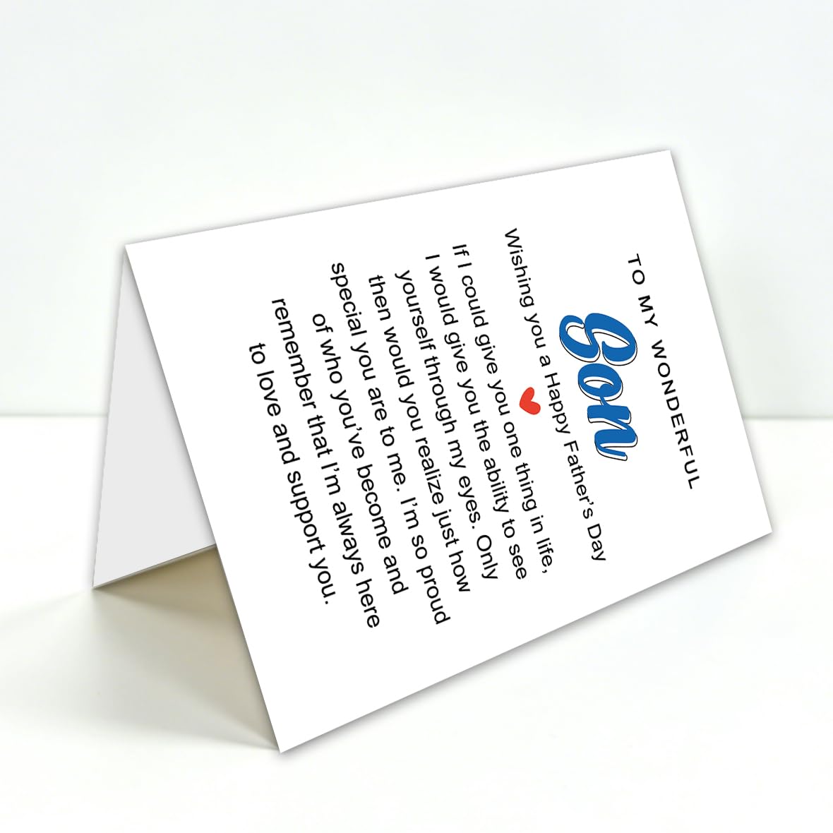 Funny Fathers Day Card for Dad, Fathers Day Gift for Dad, with Kraft Envelope and Gold Seal Sticker BST220