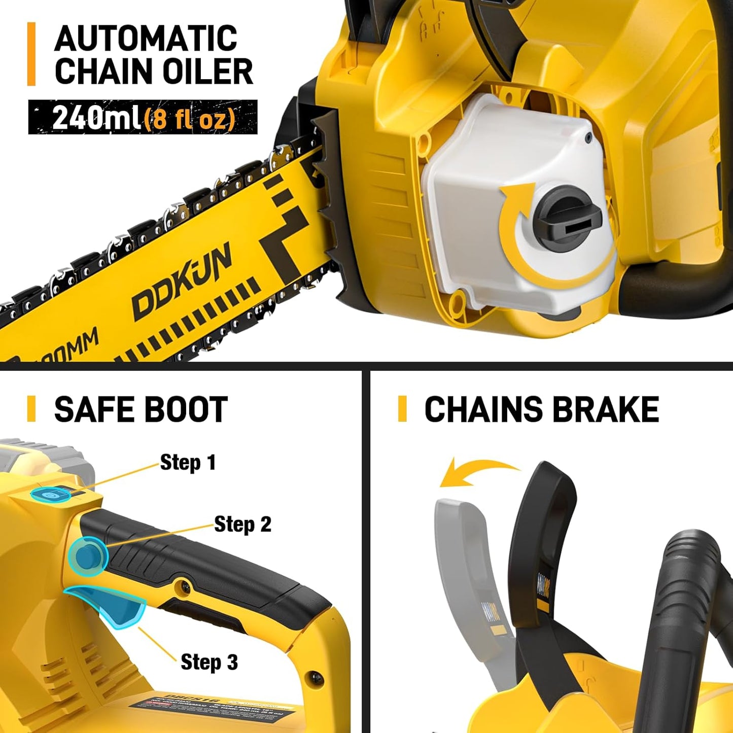 DDKUN 16-Inch Brushless Chainsaw 31